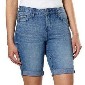 Calvin Klein | Highrise Denim Shorts | 2 | Bermuda